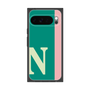 プレミアムスクエアケース［ オリジナル - initial color line - N green ］