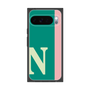 プレミアムスクエアケース［ オリジナル - initial color line - N green ］