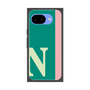 プレミアムスクエアケース［ オリジナル - initial color line - N green ］