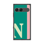 プレミアムスクエアケース［ オリジナル - initial color line - N green ］