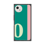 プレミアムスクエアケース［ オリジナル - initial color line - O green ］