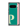 プレミアムスクエアケース［ オリジナル - initial color line - P green ］