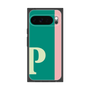 プレミアムスクエアケース［ オリジナル - initial color line - P green ］