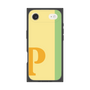 プレミアムスクエアケース［ オリジナル - initial color line - P yellow ］