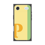 プレミアムスクエアケース［ オリジナル - initial color line - P yellow ］