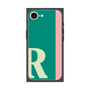 プレミアムスクエアケース［ オリジナル - initial color line - R green ］