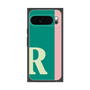 プレミアムスクエアケース［ オリジナル - initial color line - R green ］