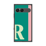 プレミアムスクエアケース［ オリジナル - initial color line - R green ］