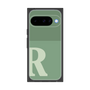 プレミアムスクエアケース［ オリジナル - initial two tone - R green ］