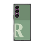 プレミアムスクエアケース［ オリジナル - initial two tone - R green ］