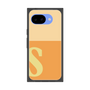 プレミアムスクエアケース［ オリジナル - initial two tone - S orange ］
