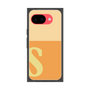 プレミアムスクエアケース［ オリジナル - initial two tone - S orange ］