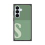 プレミアムスクエアケース［ オリジナル - initial two tone - S green ］