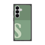 プレミアムスクエアケース［ オリジナル - initial two tone - S green ］