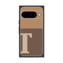 プレミアムスクエアケース［ オリジナル - initial two tone - T brown ］