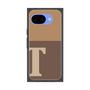 プレミアムスクエアケース［ オリジナル - initial two tone - T brown ］