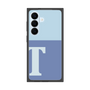 プレミアムスクエアケース［ オリジナル - initial two tone - T blue ］