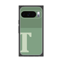 プレミアムスクエアケース［ オリジナル - initial two tone - T green ］