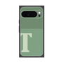 プレミアムスクエアケース［ オリジナル - initial two tone - T green ］