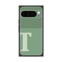 プレミアムスクエアケース［ オリジナル - initial two tone - T green ］