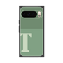 プレミアムスクエアケース［ オリジナル - initial two tone - T green ］