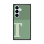 プレミアムスクエアケース［ オリジナル - initial two tone - T green ］