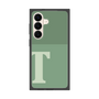 プレミアムスクエアケース［ オリジナル - initial two tone - T green ］