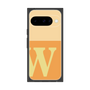 プレミアムスクエアケース［ オリジナル - initial two tone - W orange ］
