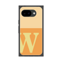 プレミアムスクエアケース［ オリジナル - initial two tone - W orange ］