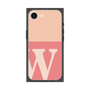プレミアムスクエアケース［ オリジナル - initial two tone - W pink ］