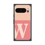 プレミアムスクエアケース［ オリジナル - initial two tone - W pink ］