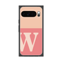 プレミアムスクエアケース［ オリジナル - initial two tone - W pink ］