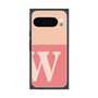 プレミアムスクエアケース［ オリジナル - initial two tone - W pink ］