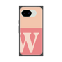 プレミアムスクエアケース［ オリジナル - initial two tone - W pink ］
