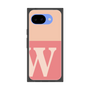 プレミアムスクエアケース［ オリジナル - initial two tone - W pink ］