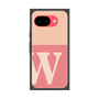 プレミアムスクエアケース［ オリジナル - initial two tone - W pink ］