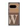 プレミアムスクエアケース［ オリジナル - initial two tone - W brown ］