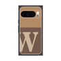 プレミアムスクエアケース［ オリジナル - initial two tone - W brown ］