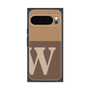プレミアムスクエアケース［ オリジナル - initial two tone - W brown ］
