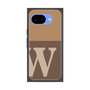 プレミアムスクエアケース［ オリジナル - initial two tone - W brown ］