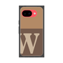 プレミアムスクエアケース［ オリジナル - initial two tone - W brown ］