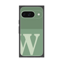 プレミアムスクエアケース［ オリジナル - initial two tone - W green ］