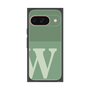 プレミアムスクエアケース［ オリジナル - initial two tone - W green ］