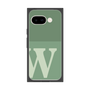 プレミアムスクエアケース［ オリジナル - initial two tone - W green ］