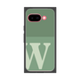 プレミアムスクエアケース［ オリジナル - initial two tone - W green ］