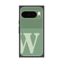 プレミアムスクエアケース［ オリジナル - initial two tone - W green ］