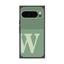 プレミアムスクエアケース［ オリジナル - initial two tone - W green ］