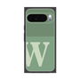 プレミアムスクエアケース［ オリジナル - initial two tone - W green ］