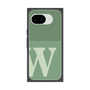プレミアムスクエアケース［ オリジナル - initial two tone - W green ］