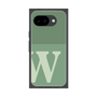 プレミアムスクエアケース［ オリジナル - initial two tone - W green ］
